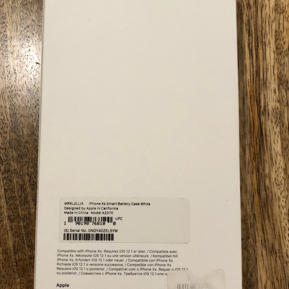 Appple IPhone X/XS Smart Battery Charging Case - Picture 9 of 9